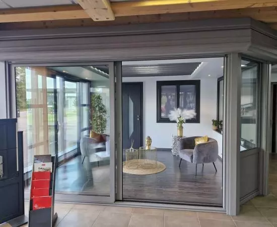 Showroom fen&ecirc;tre PVC / Alu en Haute-Savoie